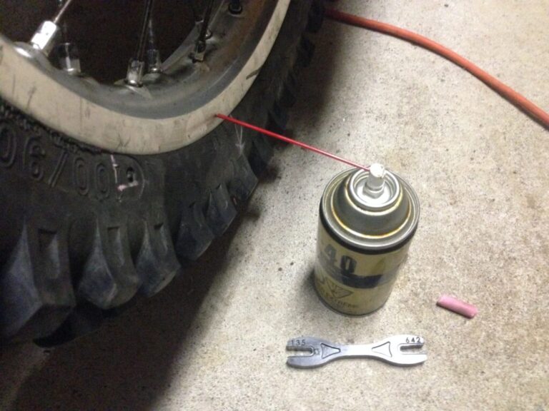 Dirt Bike Wheel Repair
